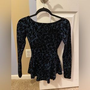 Figure skate testing dress